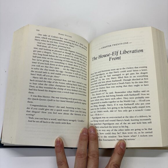 1st Edition Harry Potter and The Goblet of Fire Canadian Hardback Raincoast - Picture 8 of 9